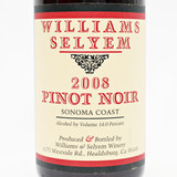 2008 Williams Selyem Sonoma Coast Pinot Noir, California, USA 24E0298