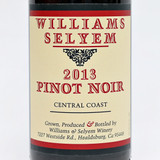 2013 Williams Selyem Central Coast Pinot Noir, California, USA 24E02356