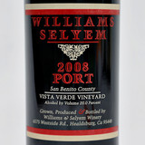 375ml 2008 Williams Selyem Vista Verde Vineyard Port, San Benito County, USA 24E0299