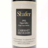 1992 Shafer Vineyards Cabernet Sauvignon, Napa Valley, USA [damaged label] 24E0619