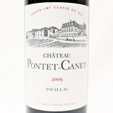 2005 Chateau Pontet-Canet, Pauillac, France [depressed cork, label issue] 24E0717