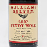 2007 Williams Selyem Flax Vineyard Pinot Noir, Russian River Valley, USA 24E09115