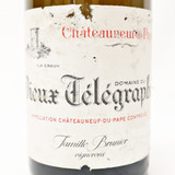 [Weekend Sale] 2019 Domaine du Vieux Telegraphe Chateauneuf-du-Pape La Crau Blanc, Rhone, France [damaged label] 24E0734