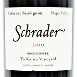 [Memorial Day Sale] 2010 Schrader Cellars Beckstoffer To Kalon Vineyard Cabernet Sauvignon, Napa Valley, USA [label issue] 24E1511