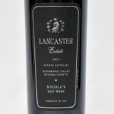 [Clearance Sale] 2013 Lancaster Estate Nicole's Proprietary Red, Alexander Valley, USA 24E1526