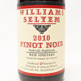 [Weekend Sale] 2010 Williams Selyem Weir Vineyard Pinot Noir, Yorkville Highlands, USA 24E09174
