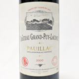 [Weekend Sale] 1500ml 2000 Chateau Grand-Puy-Lacoste, Pauillac, France [label issue] 24E3106