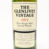 [Weekend Sale] 1972 The Glenlivet Vintage Single Malt Scotch Whisky, Speyside, Scotland [past leak] 24G1502