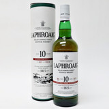 Laphroaig Original Cask Strength 10 Year Old Single Malt Scotch Whisky, Islay, Scotland [red stripe, batch 6] 23B0631
