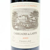 [Weekend Sale] 2000 Chateau Lafite Rothschild 'Carruades de Lafite', Pauillac, France [label issue] 24i2373