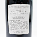 [Weekend Sale] 2013 Perfect Season Cabernet Sauvignon, Knights Valley, USA [label issue] 24J1120