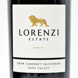 [Weekend Sale] 2019 Lorenzi Estate Cabernet Sauvignon, Napa Valley, USA [damaged capsule] 24K2533