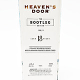 [Weekend Sale] Heaven's Door 'The Bootleg Series' Vol V Spanish Vermouth Cask Finish 18 Year Old Bourbon Whiskey, Tennessee, USA 24M0321