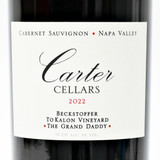 [Clearance Sale] 2022 Carter Cellars Beckstoffer To Kalon Vineyard The Grand Daddy Cabernet Sauvignon, Napa Valley, USA 24K2073