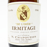 [Weekend Sale] 1996 M. Chapoutier Ermitage de l'Oree Blanc, Rhone, France [capsule issue, damaged label] 25A2909