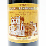[Weekend Sale] 2009 Chateau Ducru-Beaucaillou, Saint-Julien, France [oil stained label] 25B1047