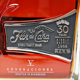 [Weekend Sale] Flor de Cana V Generaciones 30 Year Single Barrel Rum, Nicaragua 23F2308
