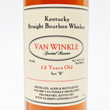 Old Rip Van Winkle 'Van Winkle Special Reserve Lot B' 12 Year Old Kentucky Straight Bourbon Whiskey, USA 25B2101