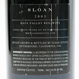 [Weekend Sale] 2003 Sloan Proprietary Red, Rutherford, USA [label issue] 25D0815