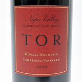 [Weekend Sale] 2012 TOR Wines Cimarossa Vineyard Cabernet Sauvignon, Howell Mountain, USA 25G1016

