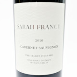 [Weekend Sale] 2016 Sarah Francis The Secret Vineyard Cabernet Sauvignon, Oak Knoll District, USA 25H0812