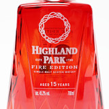 Highland Park 'Fire Edition' 15 Year Old Single Malt Scotch Whisky, Orkney, Scotland 25J0222