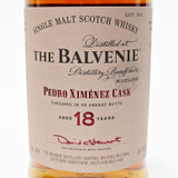 The Balvenie Pedro Ximenez Cask 18 Year Old Single Malt Scotch Whisky, Speyside, Scotland 25K0788