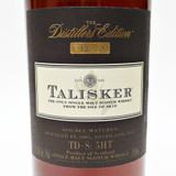 1992 Talisker Distillers Edition TD-S 5HT Double Matured Single Malt Scotch Whisky, Isle of Skye, Scotland [box issue] 25K2507