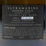 [Weekend Sale] 2021 Ultramarine Sparkling Charles Heintz Vineyard Blanc de Noirs, California, USA [label issue] 25M1148