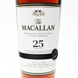 The Macallan Sherry Oak 25 Year Old Single Malt Scotch Whisky, Speyside - Highlands, Scotland [2023, label issue] 26B0202