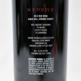 [Weekend Sale] 2014 Chalk Hill 'W.P. Foley II', Chalk Hill, USA 24B2604