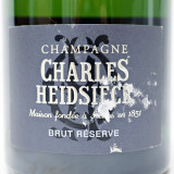 [Weekend Sale] Charles Heidsieck Brut Reserve, Champagne, France [damaged label, damaged capsule] 26B1319