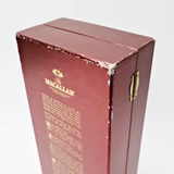 The Macallan Sherry Oak 25 Year Old Single Malt Scotch Whisky, Speyside - Highlands, Scotland [red box, damaged label] 26D0906
