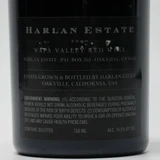 2000 Harlan Estate, Napa Valley, USA [back label issue] 26E0612