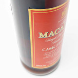 The Macallan Cask Strength Single Malt Scotch Whisky, Speyside - Highlands, Scotland [red label, no box, label issue] 26F3001