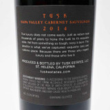 2014 Tusk Estate Cabernet Sauvignon, Napa Valley, USA [minor label issue] 26G0142
