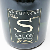 [Weekend Sale] 2013 Salon Cuvee 'S' Le Mesnil Blanc de Blancs Brut, Champagne, France [label issue] 26F1201