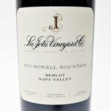 2013 La Jota Vineyard Merlot, Howell Mountain, USA 26G0216
