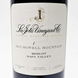 [Weekend Sale] 2013 La Jota Vineyard Merlot, Howell Mountain, USA [damaged label] 26G0215