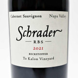 2021 Schrader Cellars RBS Beckstoffer To Kalon Vineyard Cabernet Sauvignon, Napa Valley, USA 26G0101