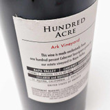 2005 Hundred Acre 'Ark Vineyard' Cabernet Sauvignon, Howell Mountain, USA [damaged label] 26H1253