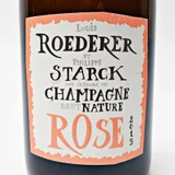2015 Louis Roederer et Philippe Starck Brut Nature Rose, Champagne, France 26i0953