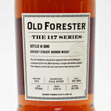 375ml Old Forester The 117 Series 'Bottled in Bond' Straight Bourbon Whisky, Kentucky, USA [Batch No.001] 26i3045