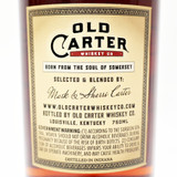 Old Carter Straight Bourbon Whiskey Very Small Batch 1-CA [118.2, 2022] 24C2705