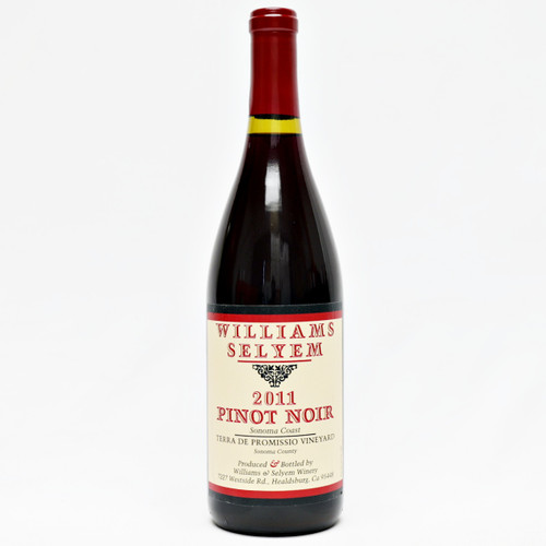 2011 Williams Selyem Terra De Promissio Vineyard Pinot Noir, Sonoma Coast, USA 24E02232