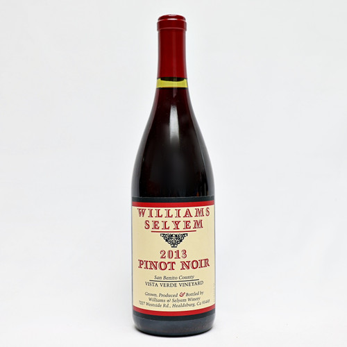 2013 Williams Selyem Vista Verde Vineyard Pinot Noir, San Benito County, USA 24E02373