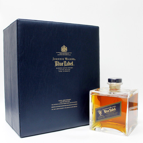 Johnnie Walker Blue Label 200th Anniversary Baccarat Limited Edition Cask Strength Blended Scotch Whisky, Scotland [box issue] 21H1701
