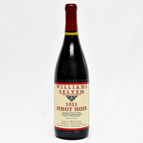 2011 Williams Selyem Foss Vineyard Pinot Noir, Russian River Valley, USA 24E02228