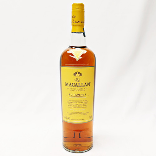 The Macallan Edition No 3 Single Malt Scotch Whisky, Speyside - Highlands, Scotland [no box] 24E0610