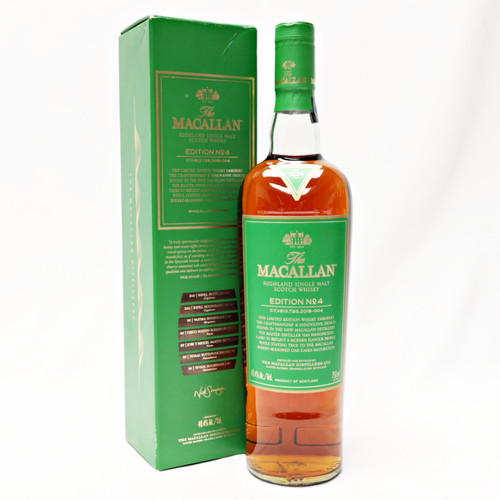 The Macallan Edition No 4 Single Malt Scotch Whisky, Speyside - Highlands, Scotland [box issue] 24E0611